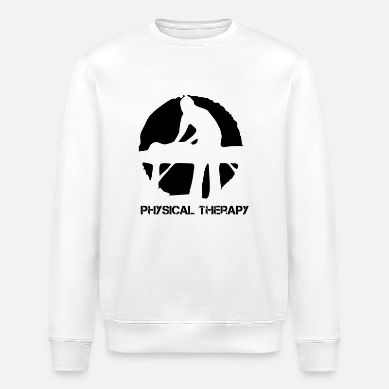 Physical Therapy / Physiotherapy - Stanley/Stella ROLLER Unisex Organic Sweatshirt - white