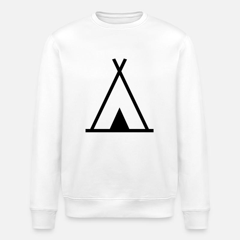 Tente - Sweat bio ROLLER Stanley/Stella Unisexe - blanc