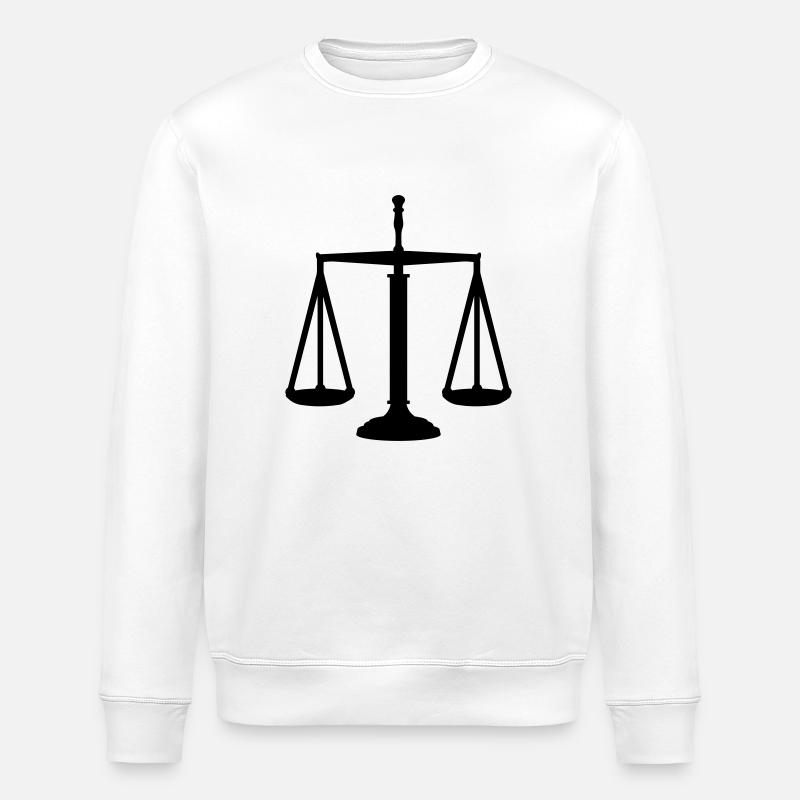 Scale - Stanley/Stella ROLLER Unisex Organic Sweatshirt - white