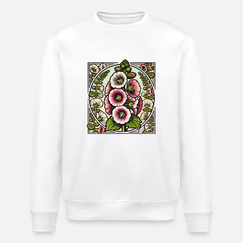 Stockrosen - Stanley/Stella Unisex Bio-Sweatshirt ROLLER - Weiß