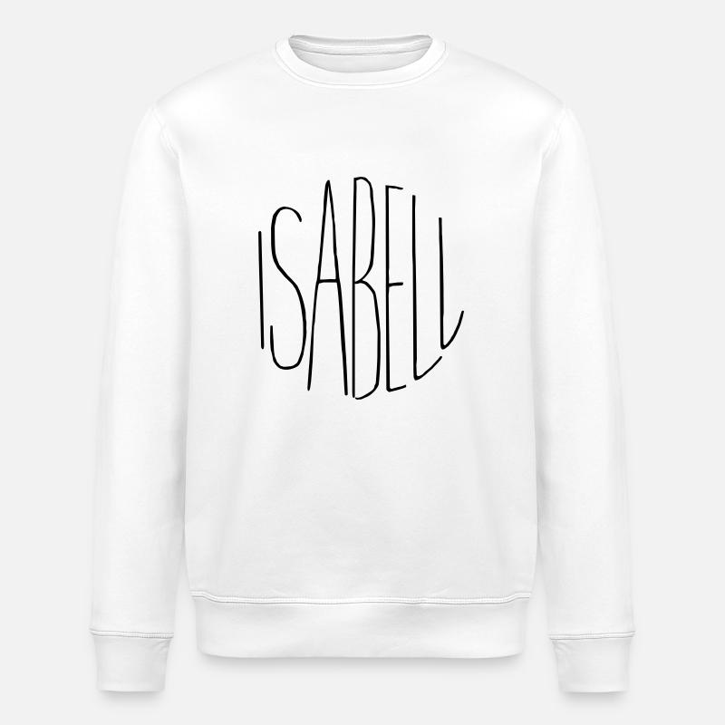 Isabell - Stanley/Stella ROLLER Unisex Organic Sweatshirt - white