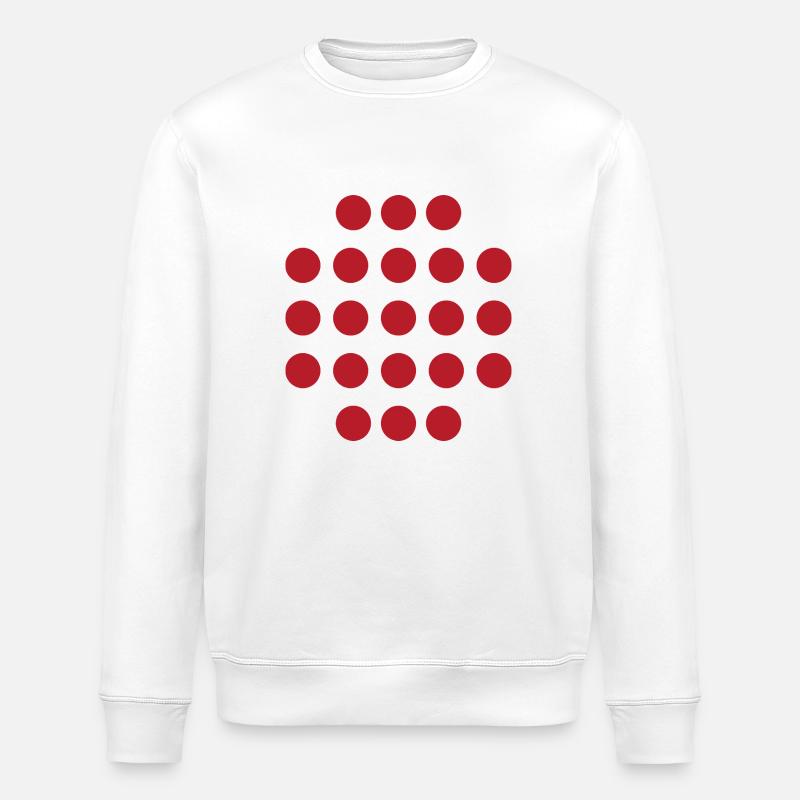 Padel Points - Stanley/Stella Unisex Bio-Sweatshirt ROLLER - Weiß