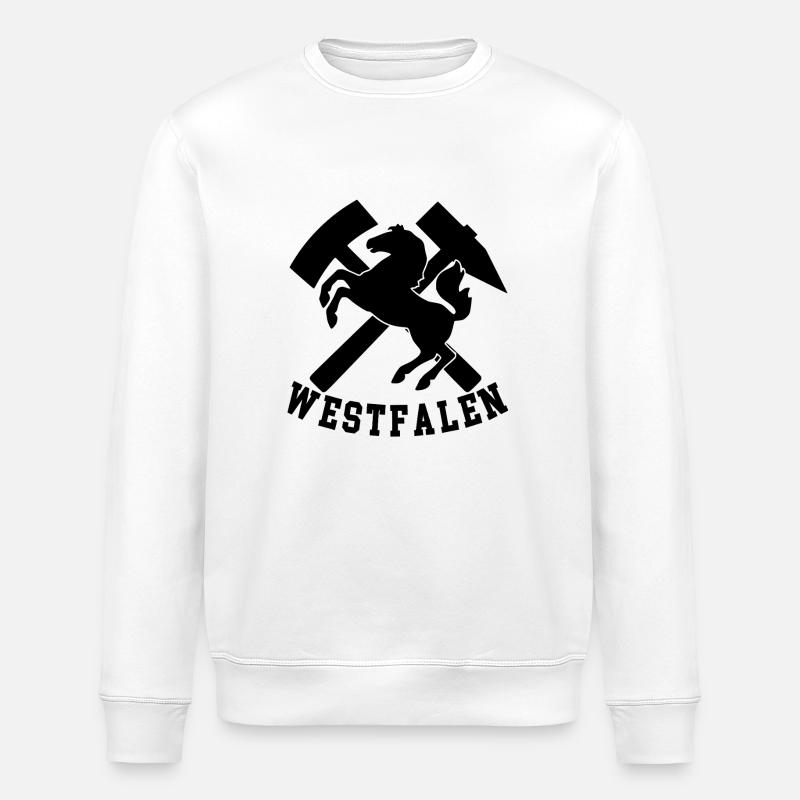 Logo de Westphalie - Sweat bio ROLLER Stanley/Stella Unisexe - blanc