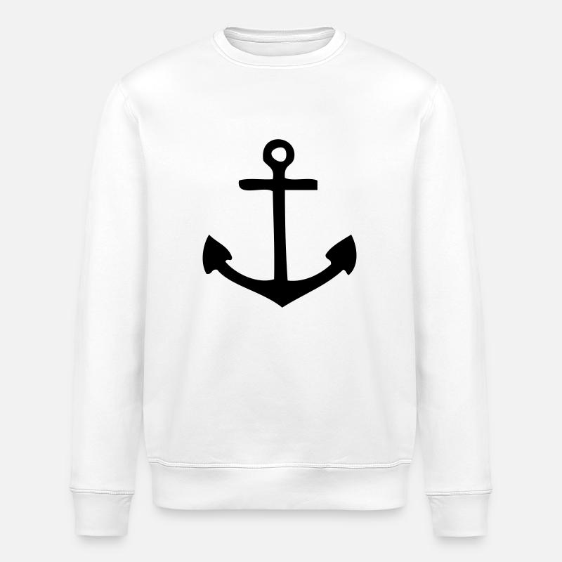 Anker - Stanley/Stella Unisex Bio-Sweatshirt ROLLER - Weiß