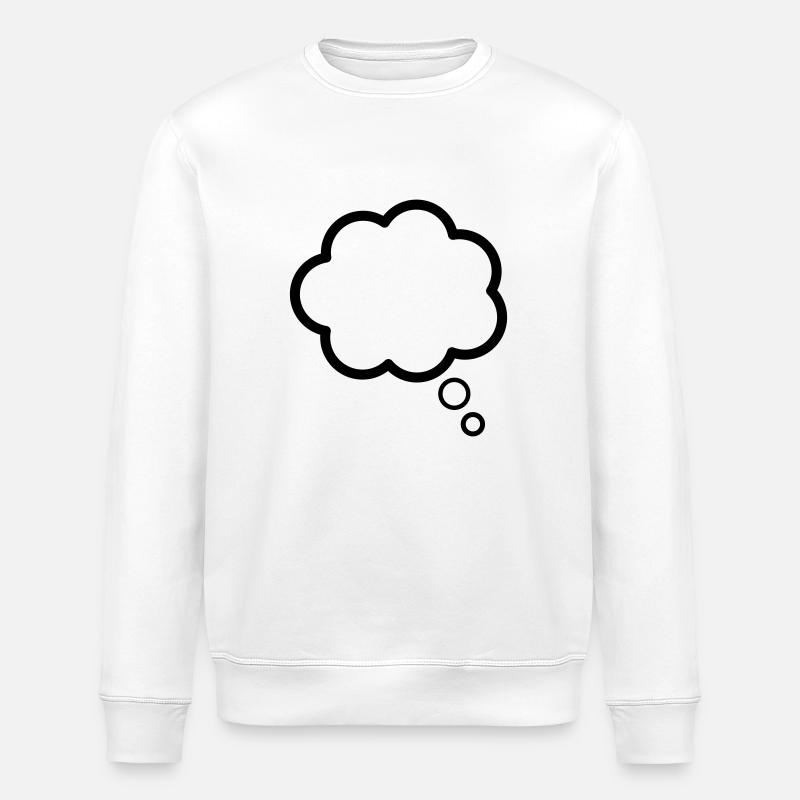 Denken - Stanley/Stella Unisex Bio-Sweatshirt ROLLER - Weiß