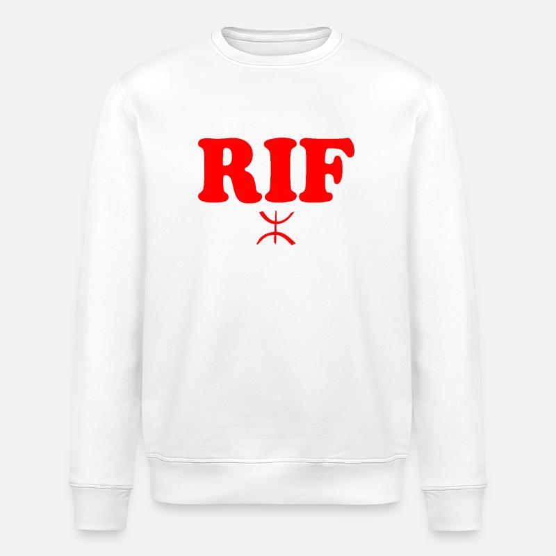 Rif - Sweat bio ROLLER Stanley/Stella Unisexe - blanc