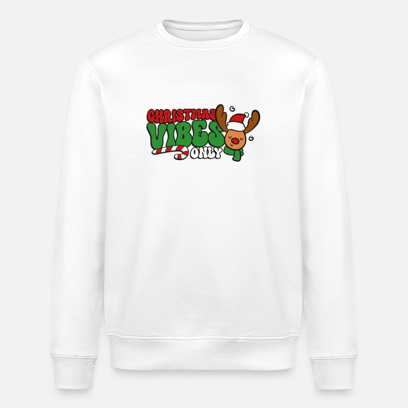 Weihnachten Weihnachtsstimmung - Stanley/Stella Unisex Bio-Sweatshirt ROLLER - Weiß