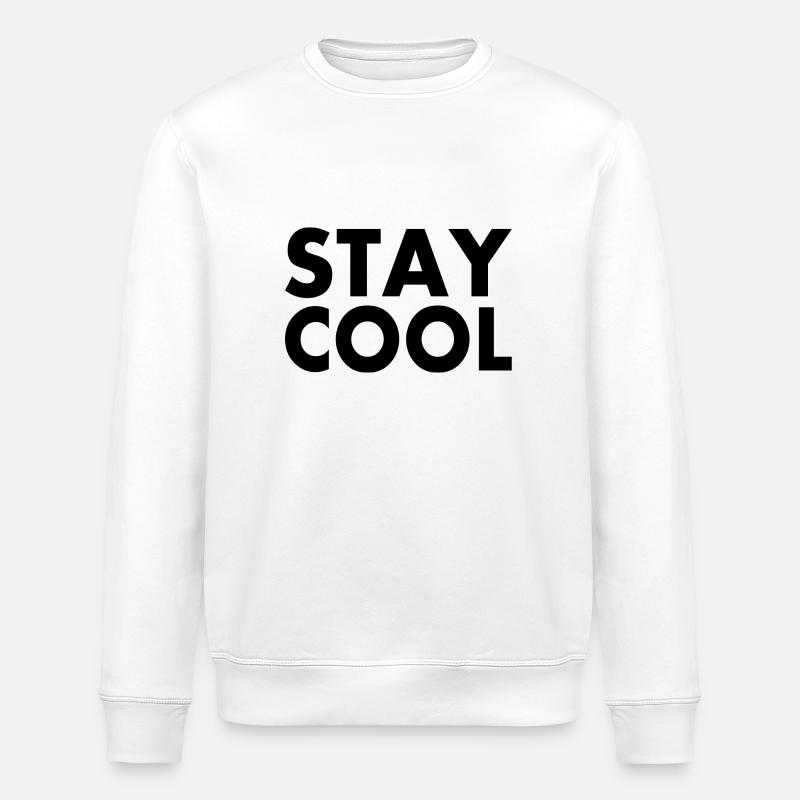 Stay cool - Sweat bio ROLLER Stanley/Stella Unisexe - blanc