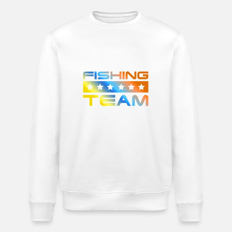 Fishing Crew Bunt - Stanley/Stella Unisex Bio-Sweatshirt ROLLER - Weiß