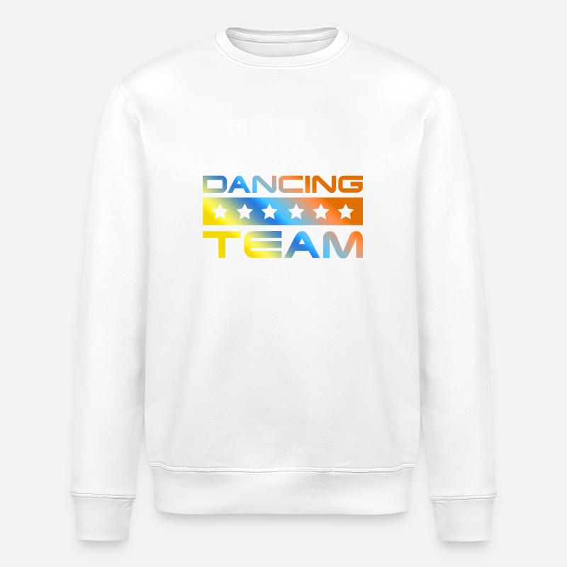 Dancing Crew Bunt - Stanley/Stella Unisex Bio-Sweatshirt ROLLER - Weiß