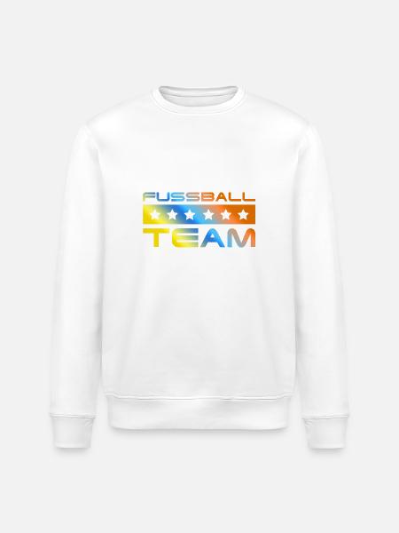 Fussball Crew Bunt - Stanley/Stella Unisex Bio-Sweatshirt ROLLER - Weiß