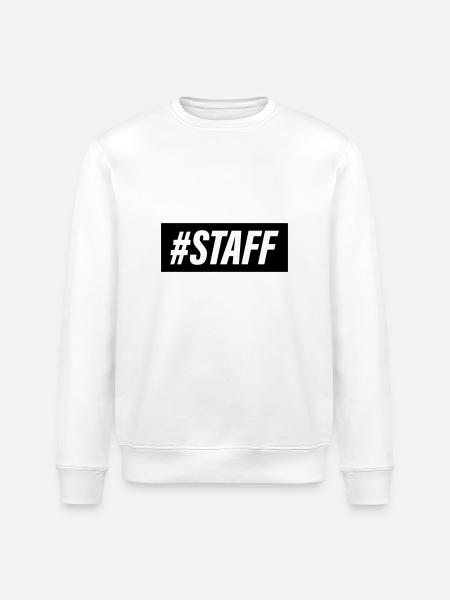 Staff Member - Stanley/Stella ROLLER Unisex Organic Sweatshirt - white