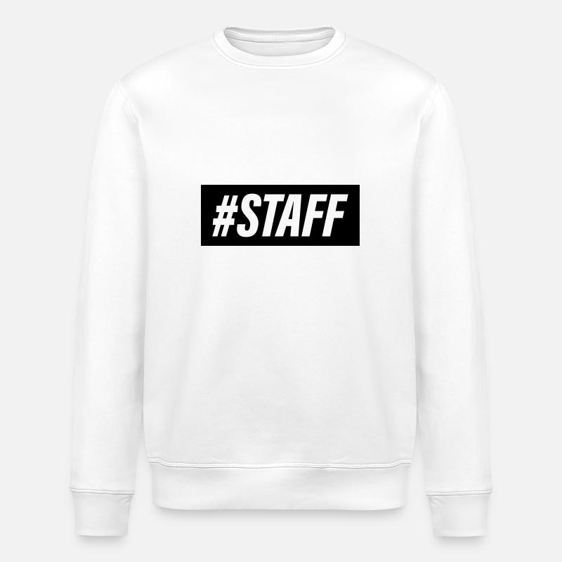 Staff Mitglied - Stanley/Stella Unisex Bio-Sweatshirt ROLLER - Weiß