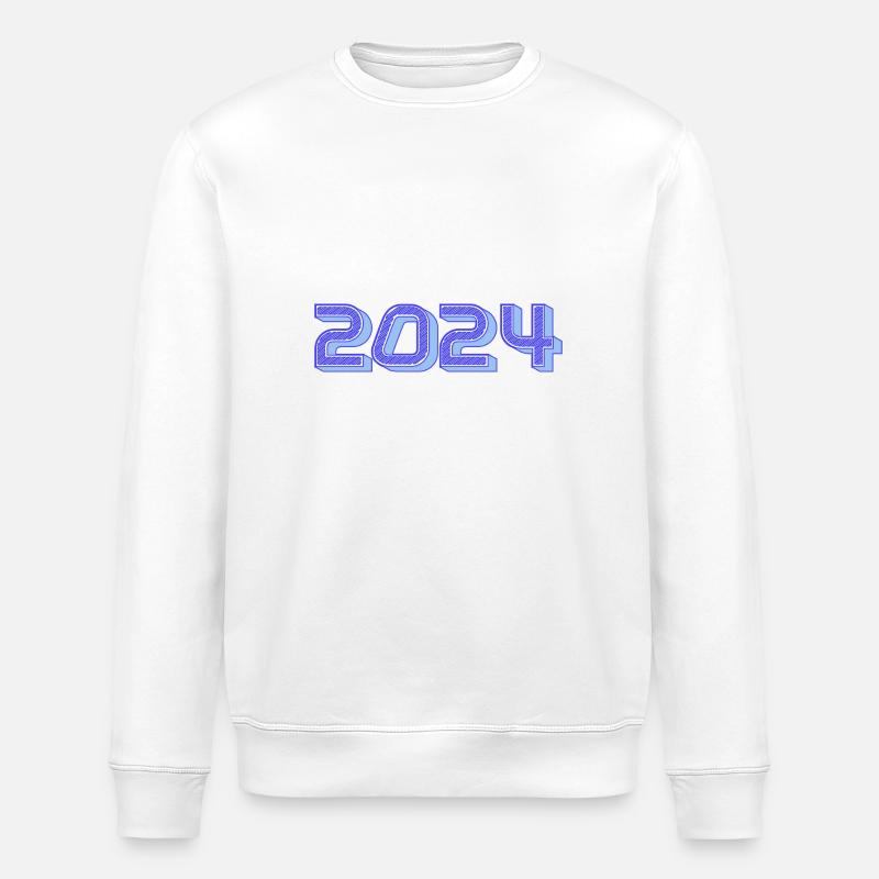 2024 - Stanley/Stella ROLLER Unisex Organic Sweatshirt - white