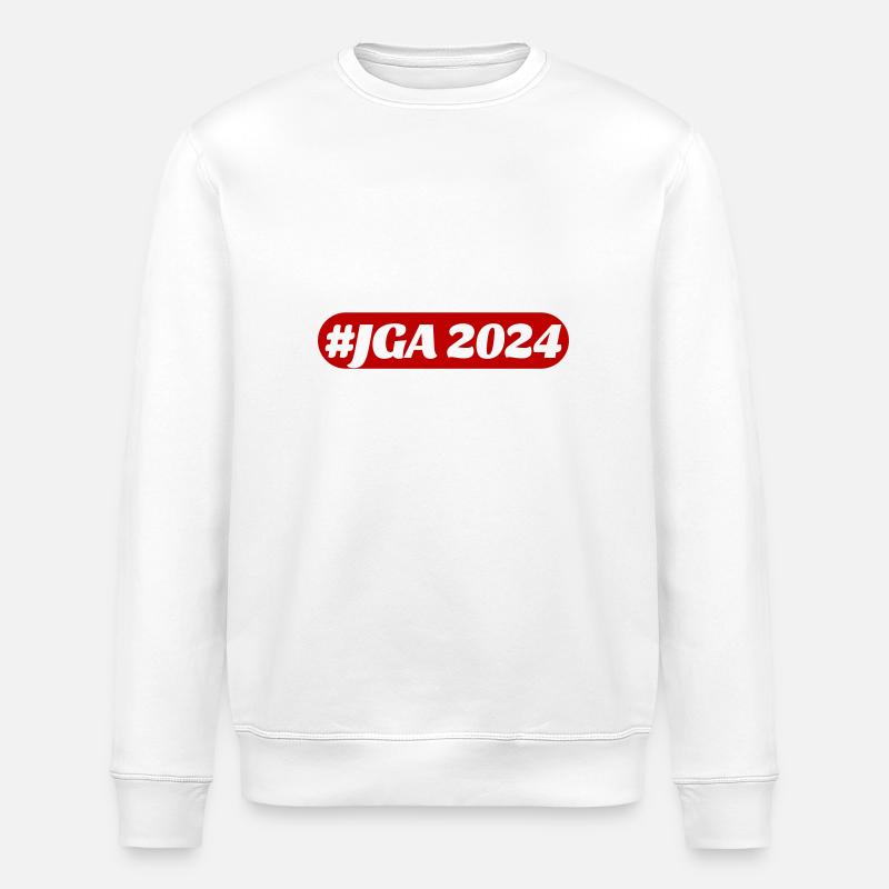 Bachelor Day 2024 - Stanley/Stella ROLLER Unisex Organic Sweatshirt - white