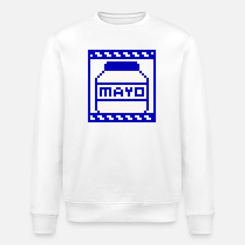 Mayo - Sweat bio ROLLER Stanley/Stella Unisexe - blanc