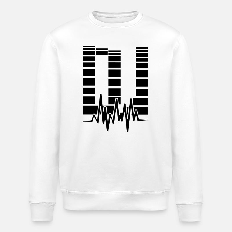 dj - Stanley/Stella Unisex Bio-Sweatshirt ROLLER - Weiß