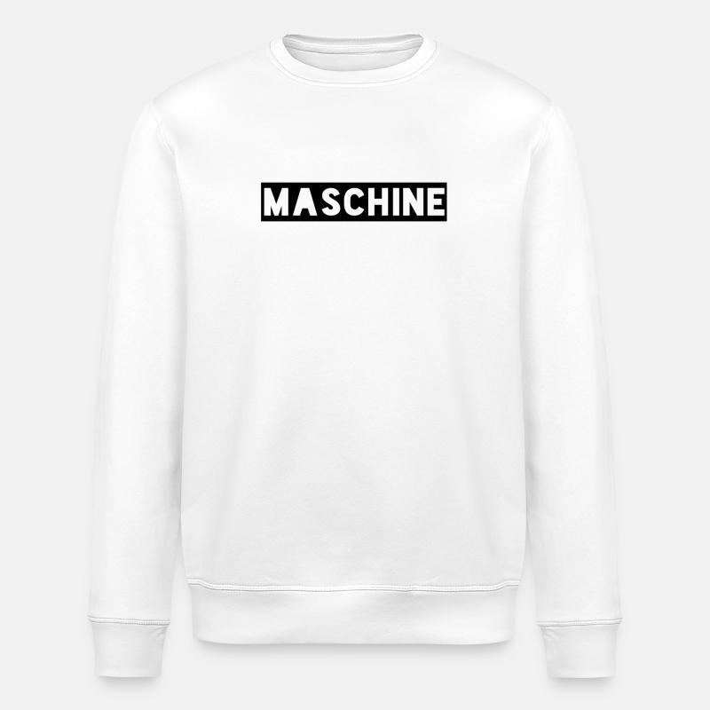 Machine - Stanley/Stella ROLLER Unisex Organic Sweatshirt - white