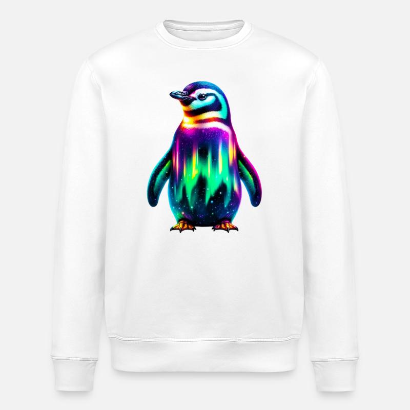 Pinguin - Stanley/Stella Unisex Bio-Sweatshirt ROLLER - Weiß