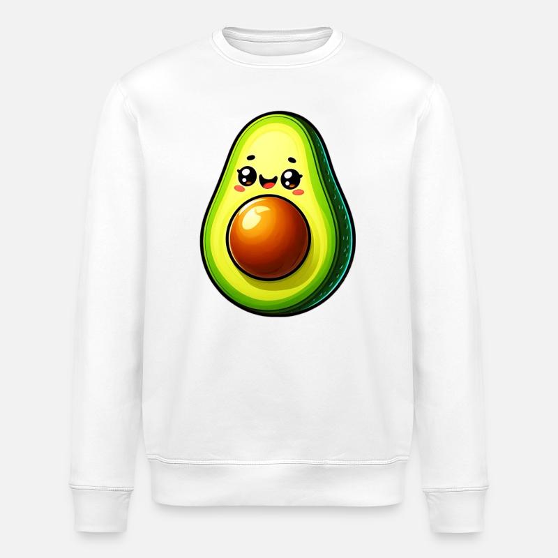 Avocat - Sweat bio ROLLER Stanley/Stella Unisexe - blanc