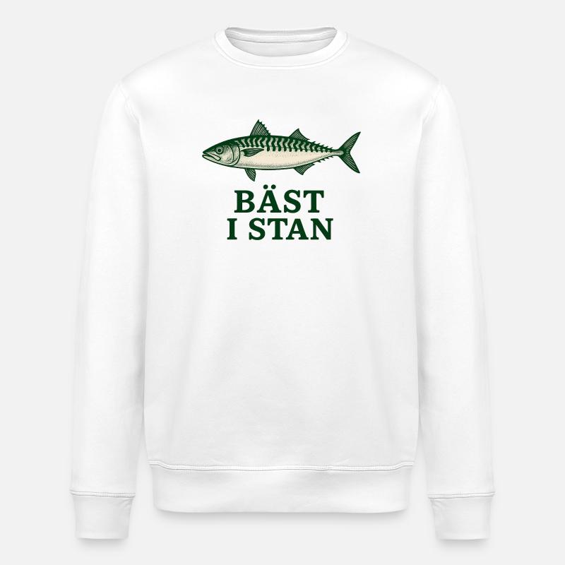 Die besten der Stadt - Stanley/Stella Unisex Bio-Sweatshirt ROLLER - Weiß