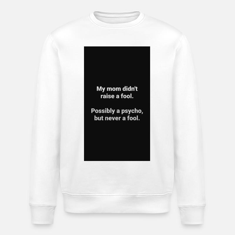 Psycko - Stanley/Stella ROLLER Unisex Organic Sweatshirt - white