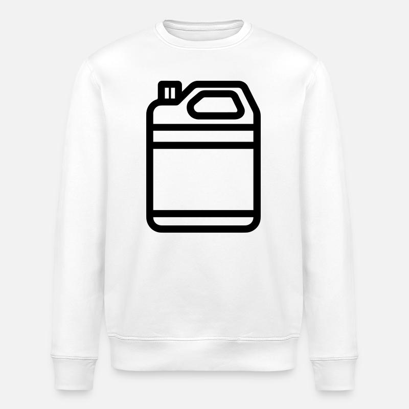 canister - Stanley/Stella ROLLER Unisex Organic Sweatshirt - white