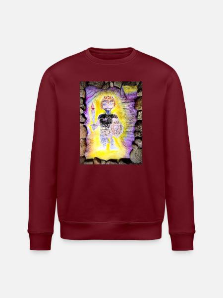 Finde Jesus von Eunice Ahiale - Stanley/Stella ROLLER Unisex Organic Sweatshirt - white