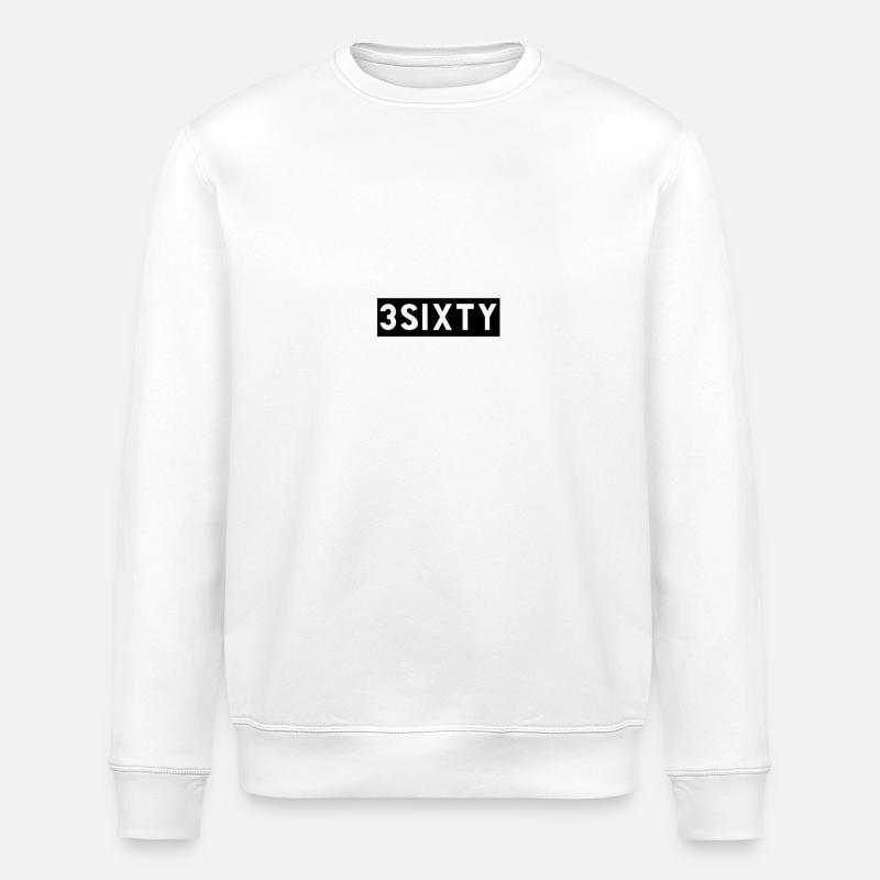 3SIXTY - Stanley/Stella Unisex Bio-Sweatshirt ROLLER - Weiß