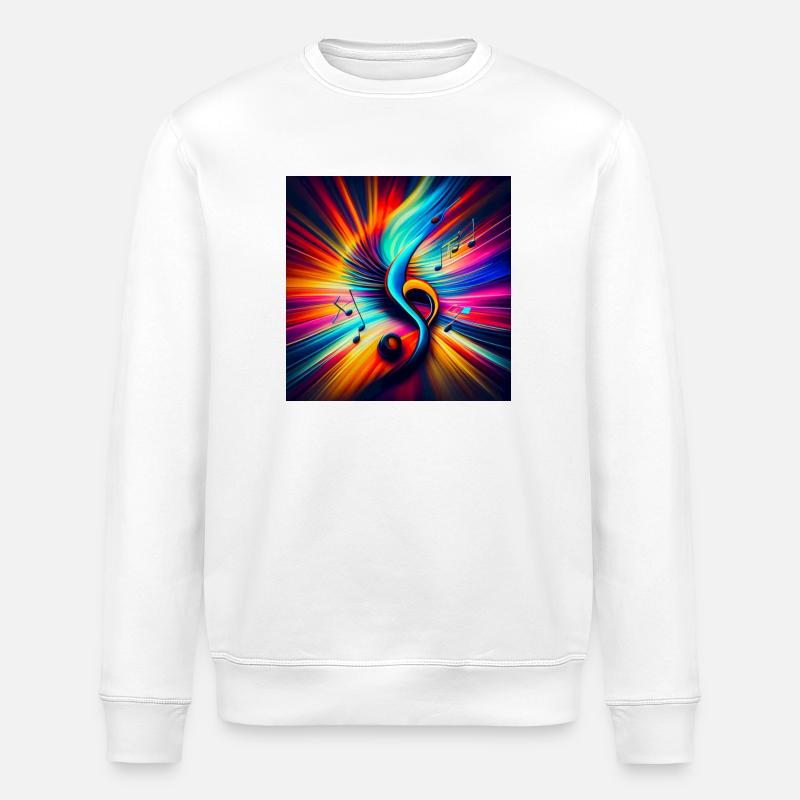 In den Hauptfächern - Stanley/Stella Unisex Bio-Sweatshirt ROLLER - Weiß