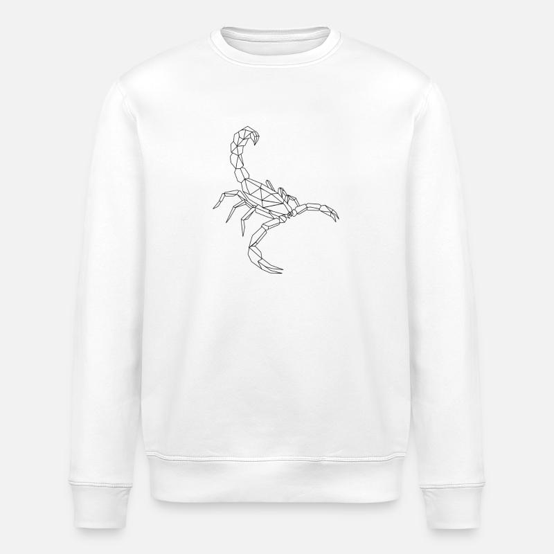 Scorpion - Sweat bio ROLLER Stanley/Stella Unisexe - blanc
