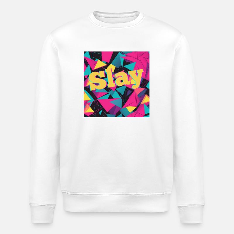 Töten - Stanley/Stella Unisex Bio-Sweatshirt ROLLER - Weiß