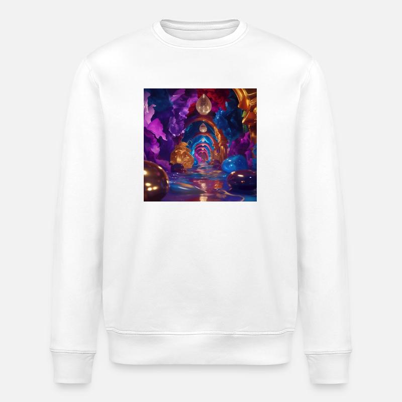 Fantasy - Stanley/Stella ROLLER Unisex Organic Sweatshirt - white