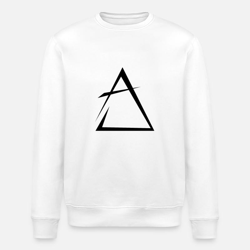 Element Luft - Stanley/Stella Unisex Bio-Sweatshirt ROLLER - Weiß