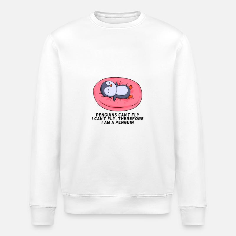 manchot - Sweat bio ROLLER Stanley/Stella Unisexe - blanc