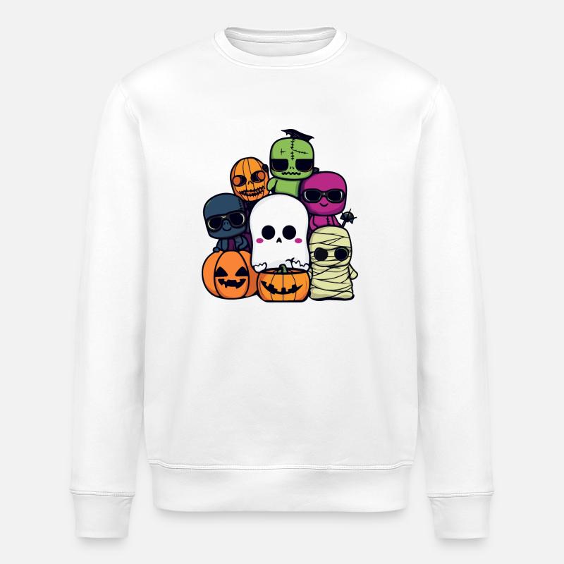 Halloween Party Cool - Stanley/Stella Unisex Bio-Sweatshirt ROLLER - Weiß