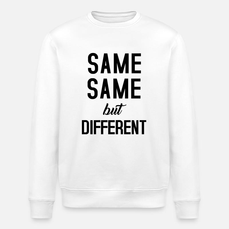 Same Same - Stanley/Stella ROLLER Unisex Organic Sweatshirt - white