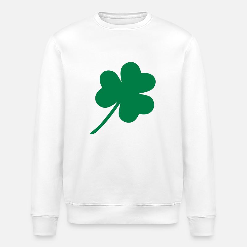 Kleeblatt - Stanley/Stella Unisex Bio-Sweatshirt ROLLER - Weiß
