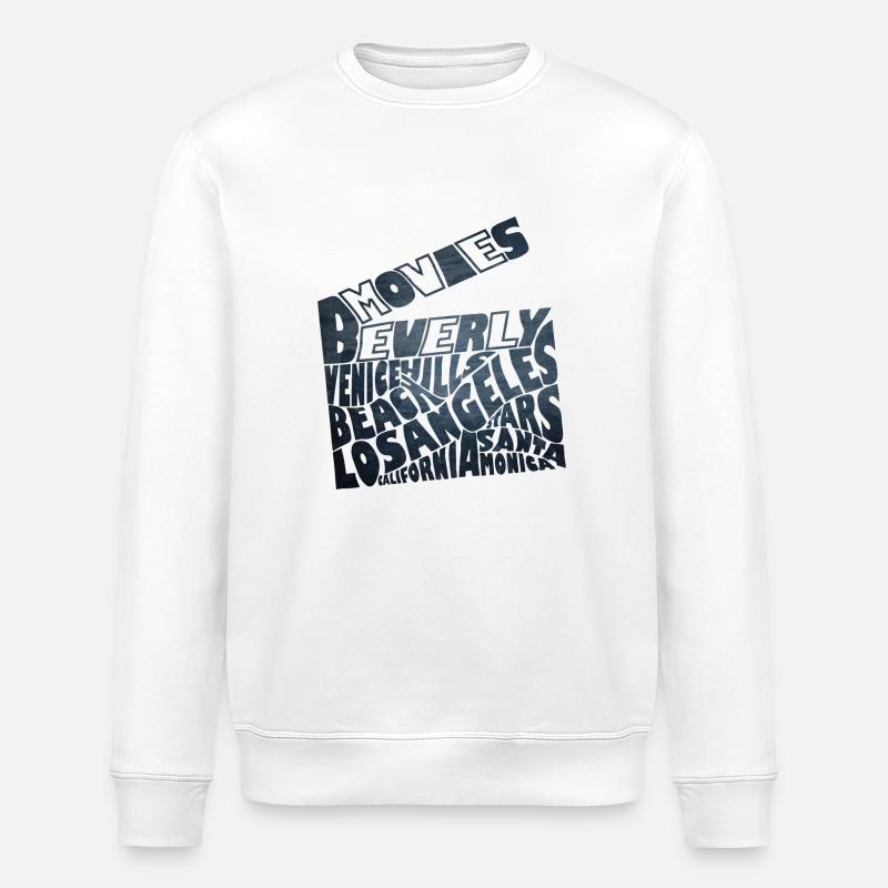 Los Angeles - Sweat bio ROLLER Stanley/Stella Unisexe - blanc