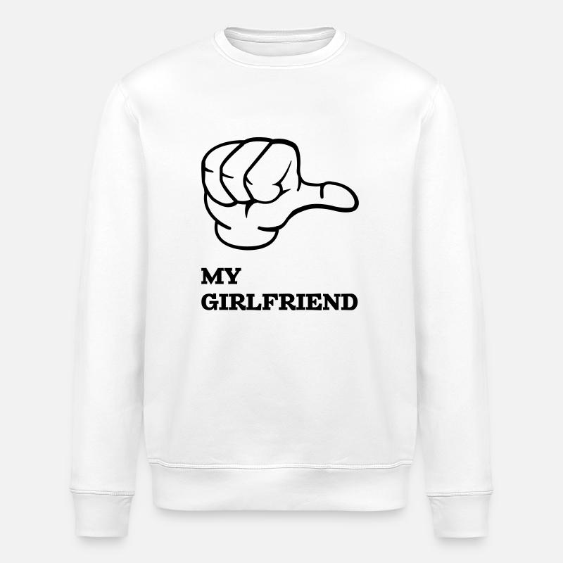 my_girlfriend - Sweat bio ROLLER Stanley/Stella Unisexe - blanc