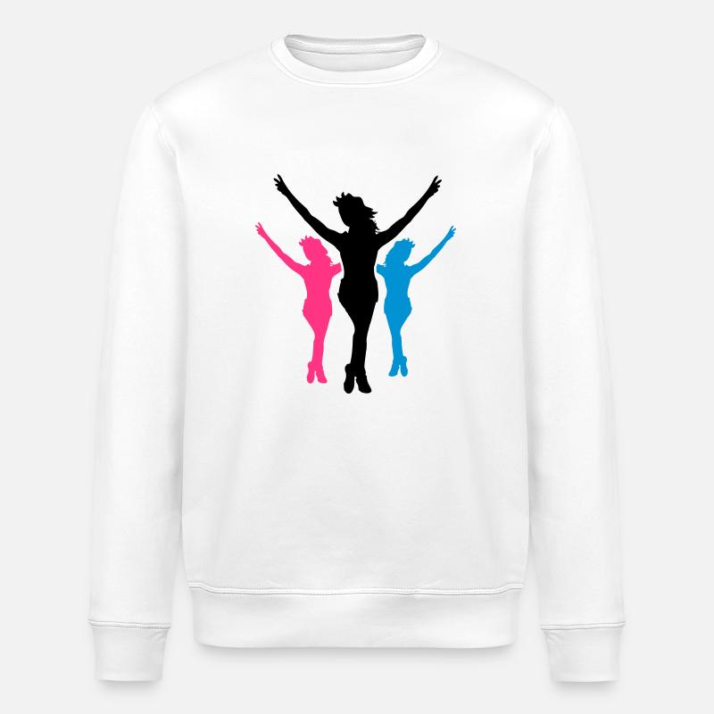Femmes filles 3 Läuferinen - Sweat bio ROLLER Stanley/Stella Unisexe - blanc