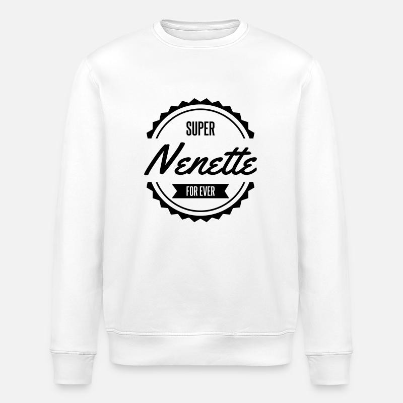 super nenette bébé - Sweat bio ROLLER Stanley/Stella Unisexe - blanc