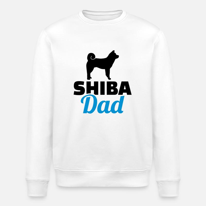 Shiba Inu - Sweat bio ROLLER Stanley/Stella Unisexe - blanc