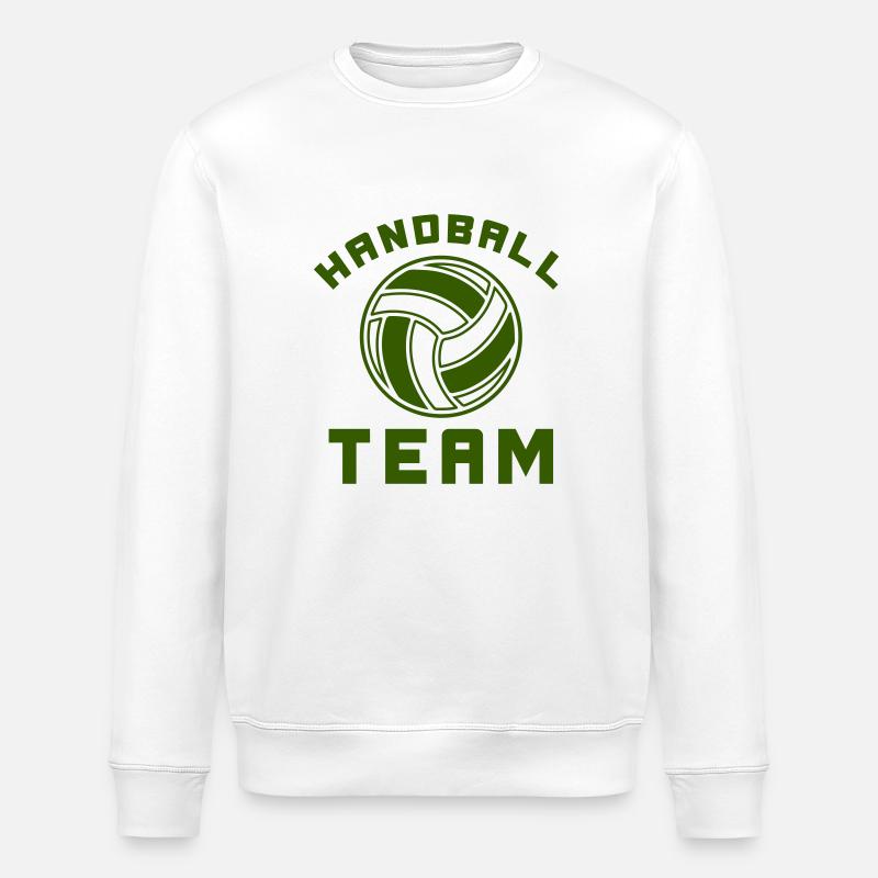 handball team - Stanley/Stella Unisex Bio-Sweatshirt ROLLER - Weiß