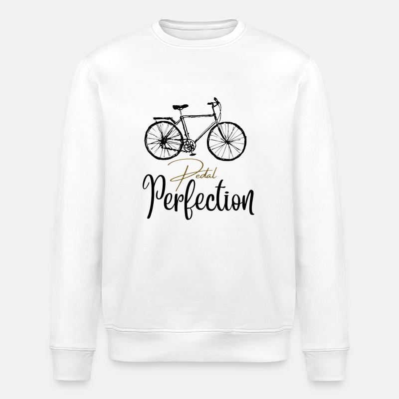 La perfection de la pédale - Sweat bio ROLLER Stanley/Stella Unisexe - blanc