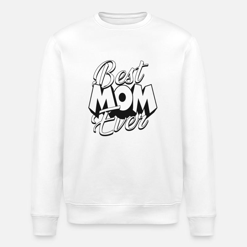 Mom - Stanley/Stella Unisex Bio-Sweatshirt ROLLER - Weiß