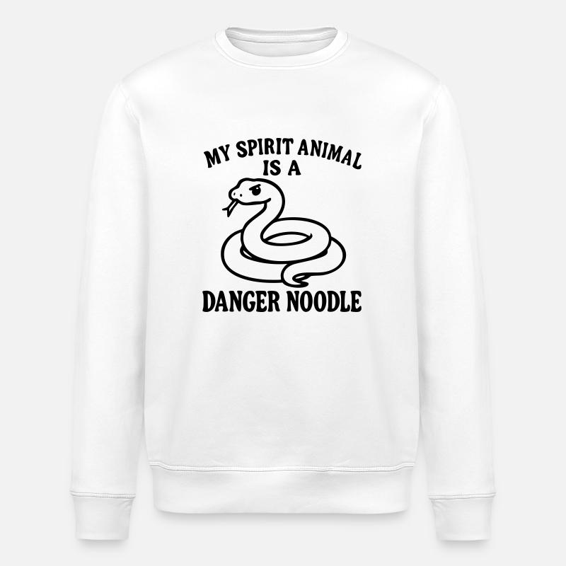 Serpent Animal - Sweat bio ROLLER Stanley/Stella Unisexe - blanc