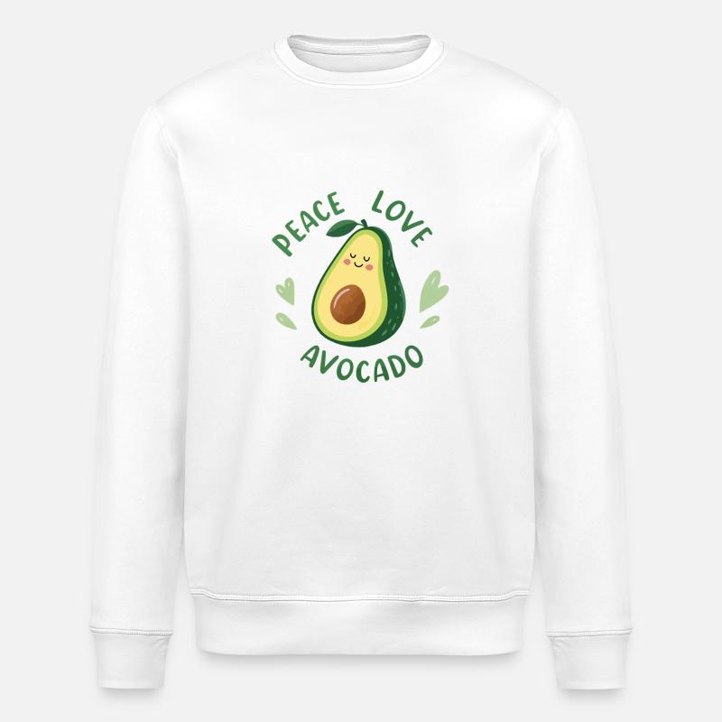 Peace Love Anwalt - Stanley/Stella Unisex Bio-Sweatshirt ROLLER - Weiß