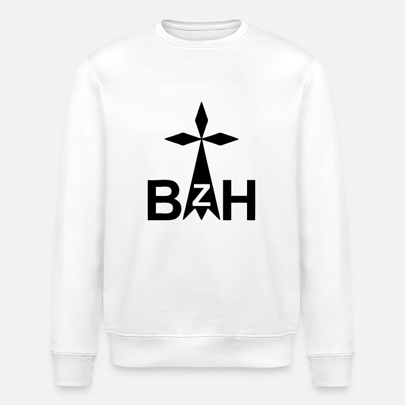 Brittany - Stanley/Stella ROLLER Unisex Organic Sweatshirt - white