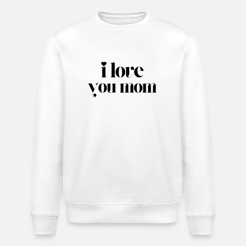 Je t'aime, maman - Sweat bio ROLLER Stanley/Stella Unisexe - blanc